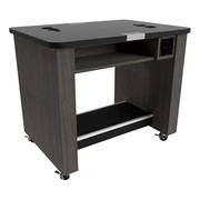 Double-Sided Portable Combo Desk/Mannequin Workstation